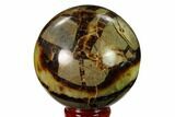 2.6" Polished Septarian Sphere - Madagascar - #154141-1
